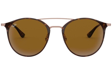 Ochelari de soare Ray-Ban RB3546 9074 Rotunzi Havana