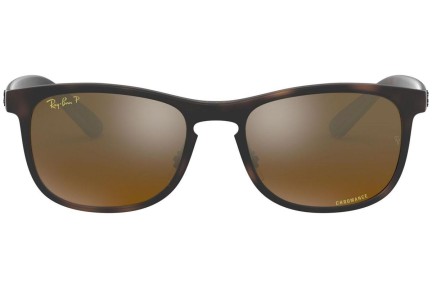 Ochelari de soare Ray-Ban Chromance Collection RB4263 894/A3 Polarized Dreptunghiulari Havana