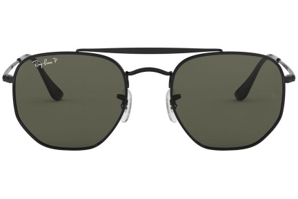 Ochelari de soare Ray-Ban Marshal RB3648 002/58 Polarized Pătrați Negri