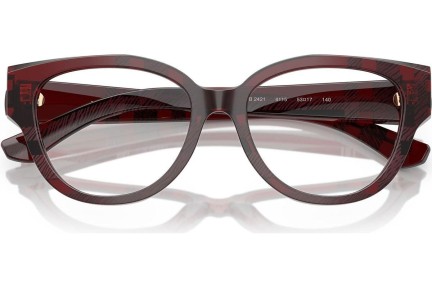 Ochelari Burberry BE2421 4115 Cat Eye Roșii