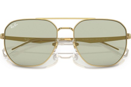 Ochelari de soare Ray-Ban RB3724D 001/2 Dreptunghiulari Aurii