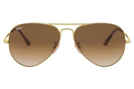 Ochelari de soare Ray-Ban Aviator Metal II RB3689 914751 Pilot Aurii