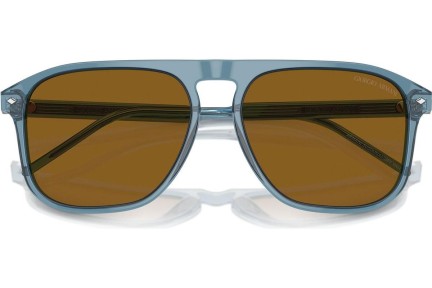 Ochelari de soare Giorgio Armani AR8212 607133 Flat Top Albaștri