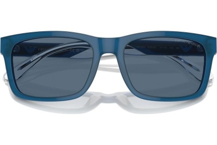 Ochelari de soare Emporio Armani EA4224 609280 Dreptunghiulari Albaștri