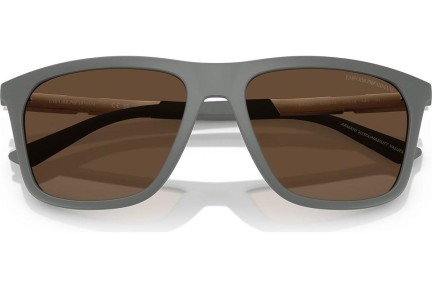 Ochelari de soare Emporio Armani EA4237 620573 Pătrați Gri