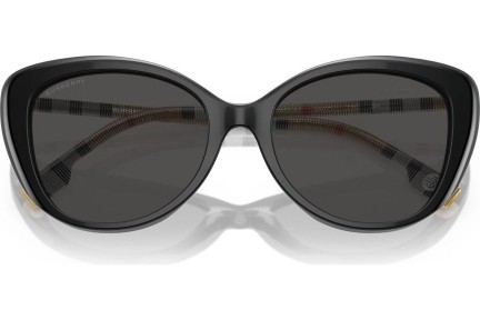 Ochelari de soare Burberry BE4407F 385387 Cat Eye Negri