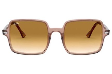 Ochelari de soare Ray-Ban Square II RB1973 128151 Oversize Maro