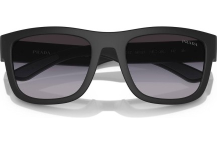 Ochelari de soare Prada Linea Rossa PS01ZS 1BO09U Pătrați Negri