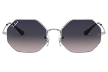 Ochelari de soare Ray-Ban Octagon RB1972 914978 Polarized Specială Argintii