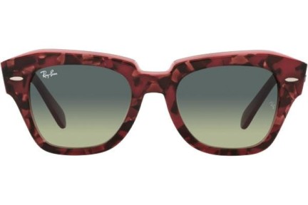 Ochelari de soare Ray-Ban State Street RB2186 1323BH Pătrați Havana