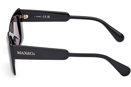 Ochelari de soare Max&Co. MO0117 01A Cat Eye Negri