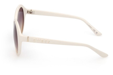 Ochelari de soare Guess GU00155 21B Rotunzi Albi