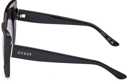 Ochelari de soare Guess GU00153 02B Cat Eye Negri