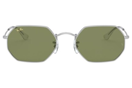 Ochelari de soare Ray-Ban Octagonal RB3556 91984E Rotunzi Argintii