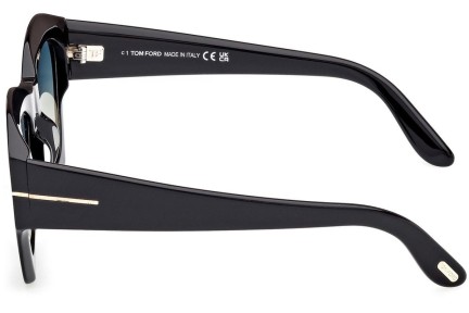 Ochelari de soare Tom Ford Guilliana FT1083 01P Pătrați Negri