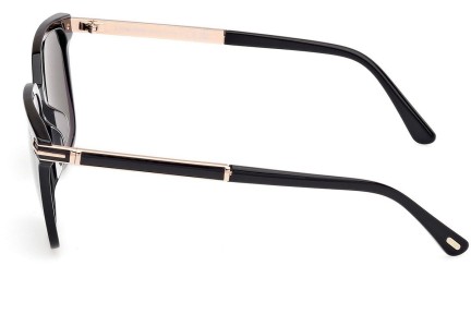 Ochelari de soare Tom Ford Jochem FT1183 01R Polarized Pătrați Negri