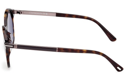 Ochelari de soare Tom Ford Araki FT1184 52N Rotunzi Havana