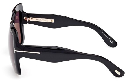 Ochelari de soare Tom Ford Aurora FT1194 01A Pătrați Negri