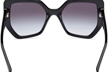 Ochelari de soare Guess GU00153 02B Cat Eye Negri