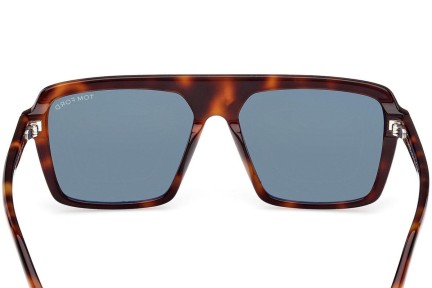 Ochelari de soare Tom Ford Vincent FT1176 53N Pătrați Havana