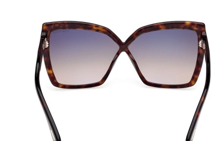 Ochelari de soare Tom Ford Fiore FT1195 52B Cat Eye Havana