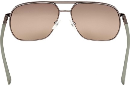 Ochelari de soare Timberland TB00027 06H Polarized Pătrați Argintii