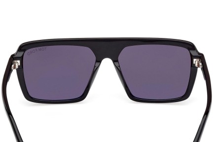 Ochelari de soare Tom Ford Vincent FT1176 01A Pătrați Negri