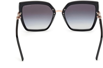 Ochelari de soare Guess GU00160 01B Cat Eye Negri