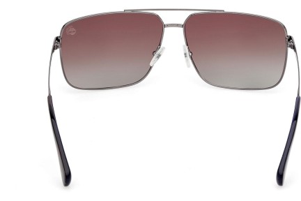 Ochelari de soare Timberland TB00030 06H Polarized Pilot Argintii