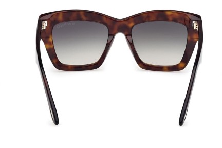 Ochelari de soare Tom Ford Luna FT1191 52B Cat Eye Havana