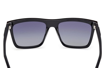 Ochelari de soare Guess GU00166 01D Polarized Pătrați Negri