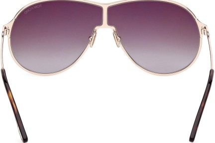 Ochelari de soare Tom Ford Gaia FT1174 28K Pilot Aurii