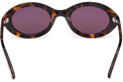 Ochelari de soare Tom Ford Carmen FT1186 52E Ovali Havana