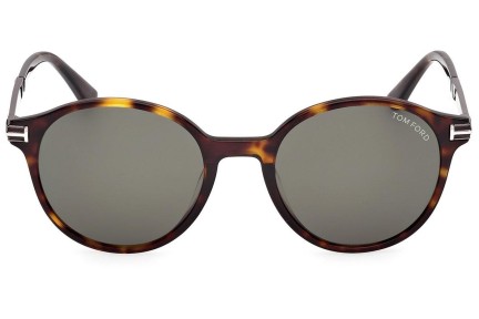 Ochelari de soare Tom Ford Araki FT1184 52N Rotunzi Havana