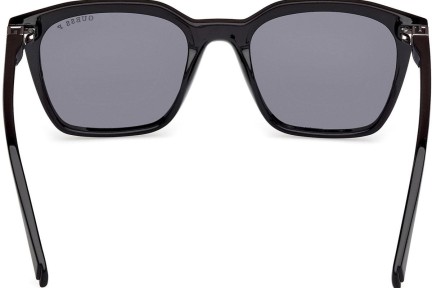 Ochelari de soare Guess GU00170 01D Polarized Pătrați Negri