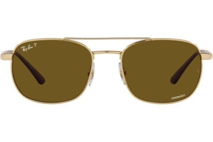 Ochelari de soare Ray-Ban Chromance Collection RB3670CH 001/AN Polarized Pătrați Aurii