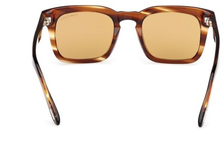 Ochelari de soare Tom Ford Dax FT0751 53E Pătrați Havana