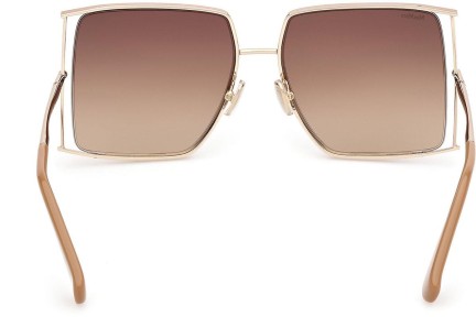 Ochelari de soare Max Mara MM0120 47F Pătrați Maro