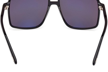 Ochelari de soare Tom Ford Kemp FT1177 01A Pătrați Negri