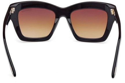 Ochelari de soare Tom Ford Luna FT1191 01F Cat Eye Negri