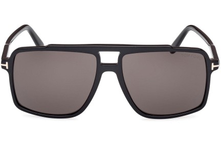 Ochelari de soare Tom Ford Kemp FT1177 01A Pătrați Negri