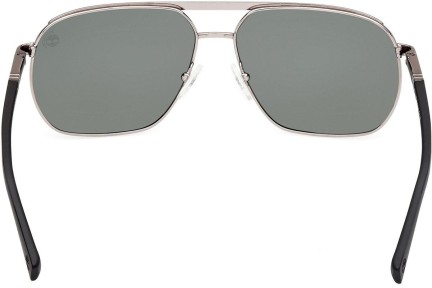 Ochelari de soare Timberland TB00027 08R Polarized Pătrați Argintii