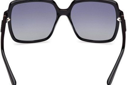 Ochelari de soare Guess GU00157 01D Polarized Pătrați Negri