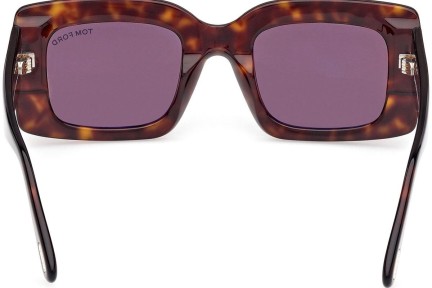 Ochelari de soare Tom Ford Brigitta FT1188 52E Dreptunghiulari Havana