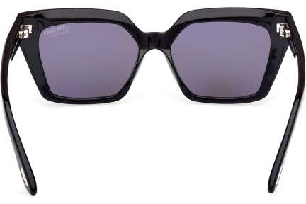 Ochelari de soare Tom Ford FT1030 01D Polarized Cat Eye Negri