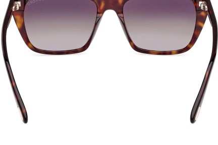 Ochelari de soare Tom Ford Aslan FT1175 52B Pătrați Havana