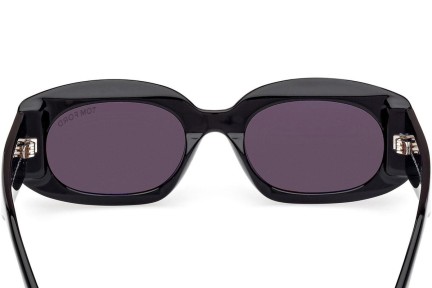 Ochelari de soare Tom Ford Cielle FT1187 01A Ovali Negri