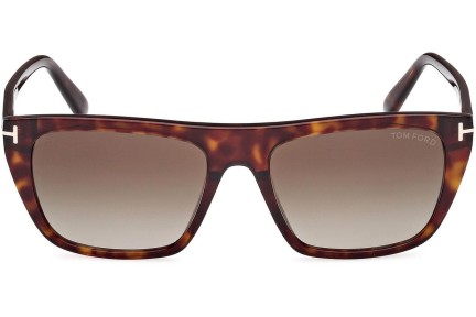 Ochelari de soare Tom Ford Aslan FT1175 52B Pătrați Havana