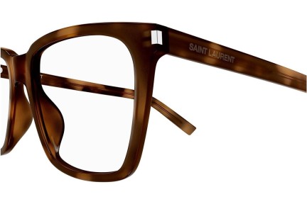 Ochelari Saint Laurent SL717SLIM 003 Pătrați Havana