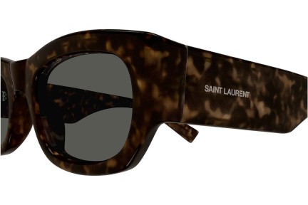 Ochelari de soare Saint Laurent SL713 002 Pătrați Havana